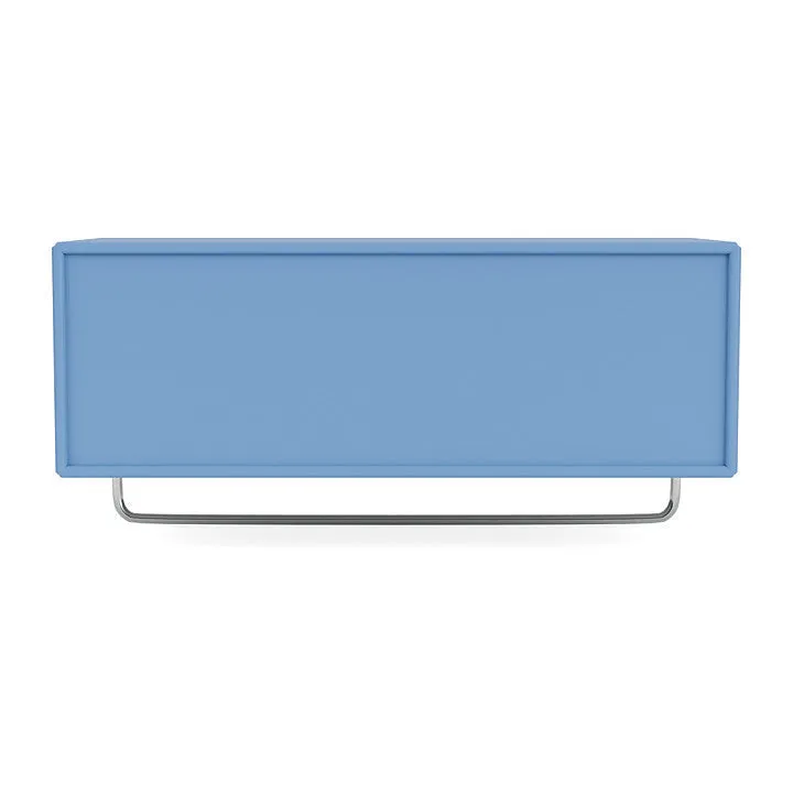 Montana Coat Shelf With Clothes Rack, Azure Blue