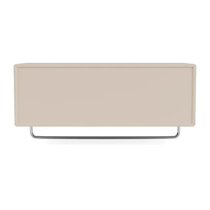 Montana Coat Shelf With Clothes Rack, Clay