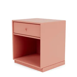 Montana Dream Nightstand With 3 Cm Plinth, Rhubarb Red