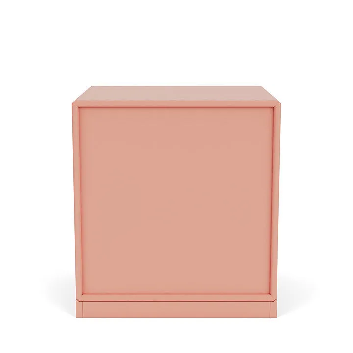 Montana Dream Nightstand With 3 Cm Plinth, Rhubarb Red