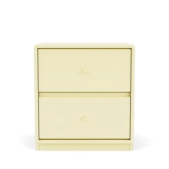 Montana Drift Drawer Module With 3 Cm Plinth, Chamomile Yellow