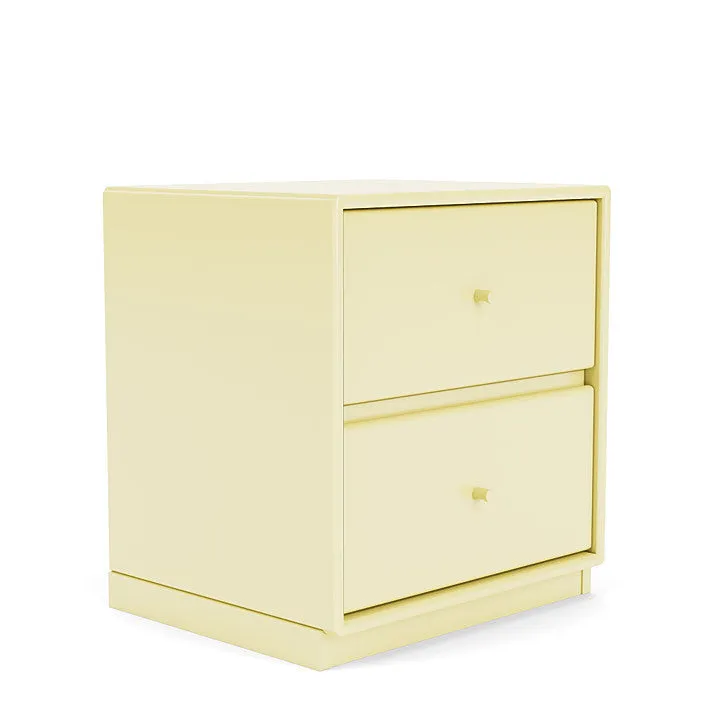 Montana Drift Drawer Module With 3 Cm Plinth, Chamomile Yellow
