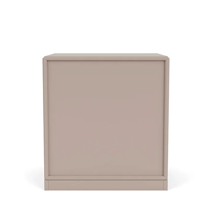 Montana Drift Drawer Module With 3 Cm Plinth, Mushroom Brown
