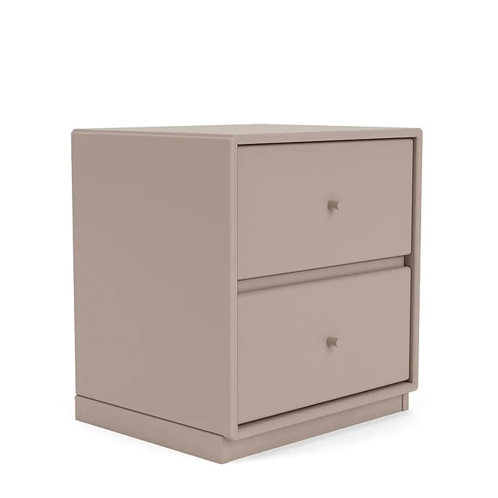 Montana Drift Drawer Module With 3 Cm Plinth, Mushroom Brown