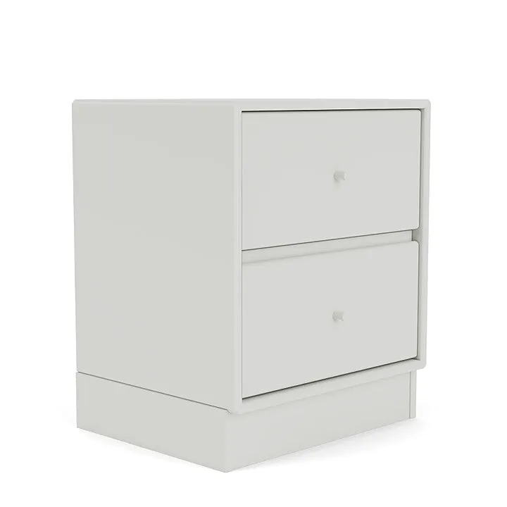 Montana Drift Drawer Module With 7 Cm Plinth, Nordic White