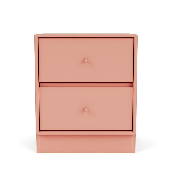 Montana Drift Drawer Module With 7 Cm Plinth, Rhubarb Red
