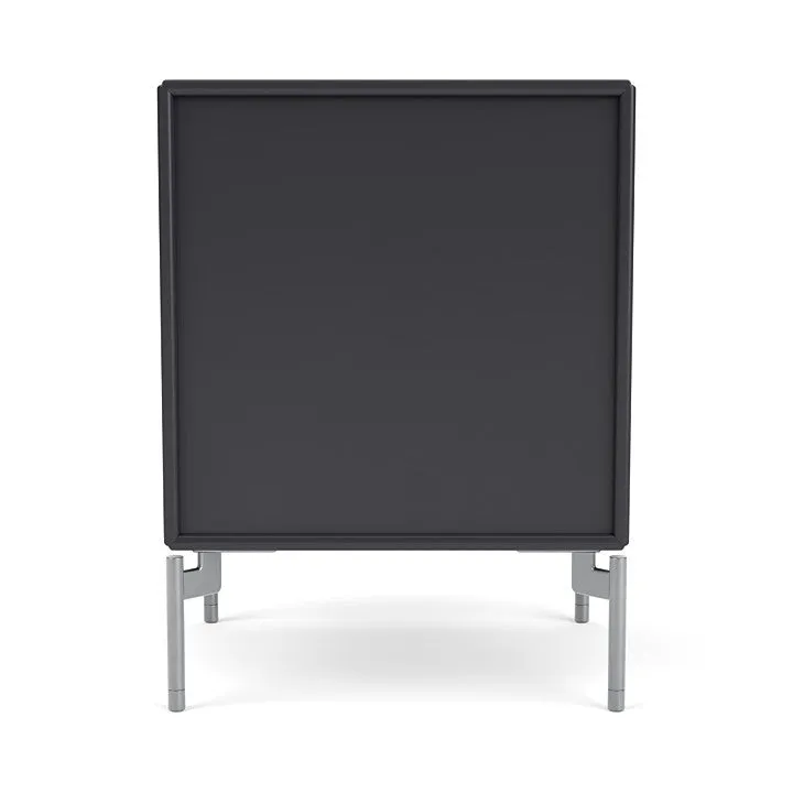 Montana Drift Drawer Module With Legs, Anthracite/Matt Chrome