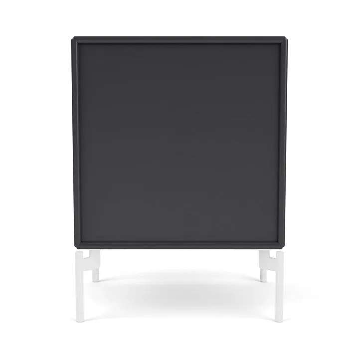 Montana Drift Drawer Module With Legs, Anthracite/Snow White