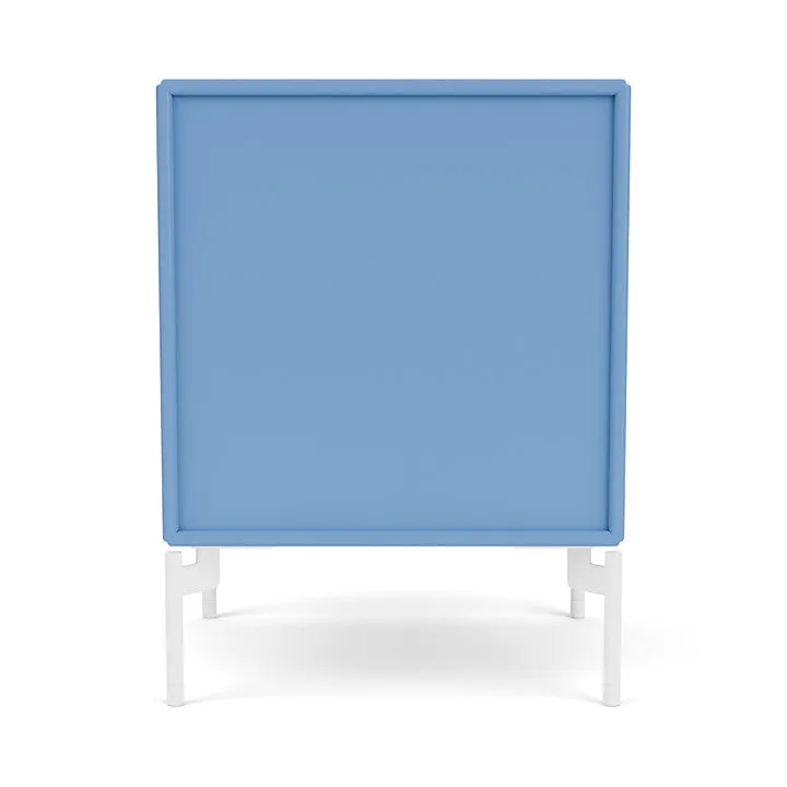 Montana Drift Drawer Module With Legs, Azure Blue/Snow White