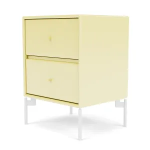 Montana Drift Drawer Module With Legs, Camomile/Snow White