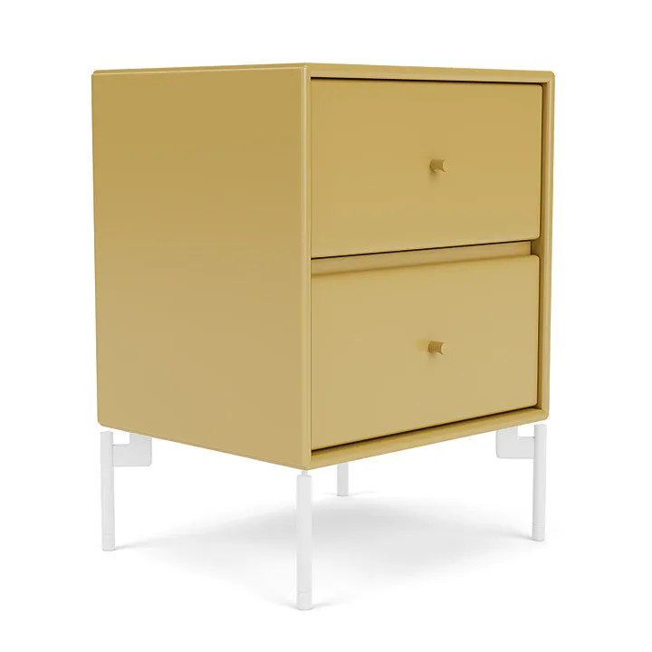 Montana Drift Drawer Module With Legs, Cumin/Snow White