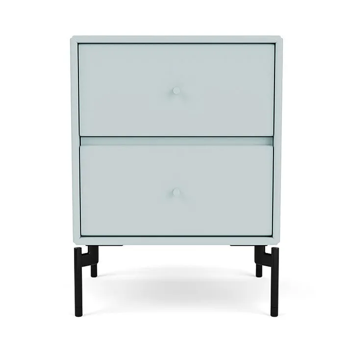 Montana Drift Drawer Module With Legs, Flint/Black
