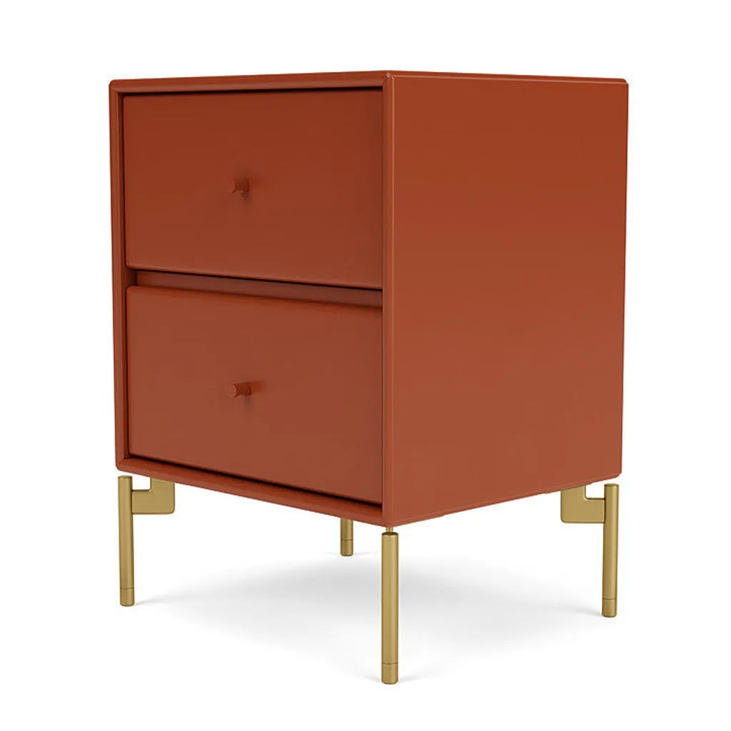Montana Drift Drawer Module With Legs, Hokkaido/Brass