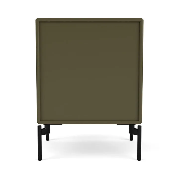 Montana Drift Drawer Module With Legs, Oregano/Black