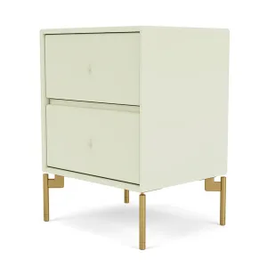 Montana Drift Drawer Module With Legs, Pomelo/Brass