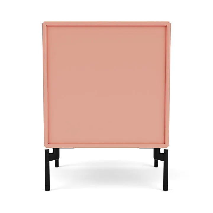 Montana Drift Drawer Module With Legs, Rhubarb/Black