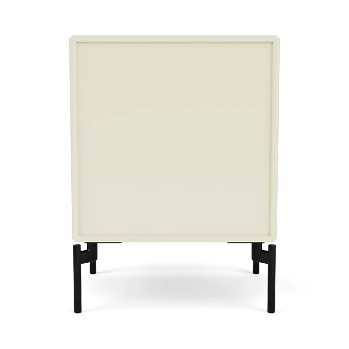 Montana Drift Drawer Module With Legs, Vanilla/Black