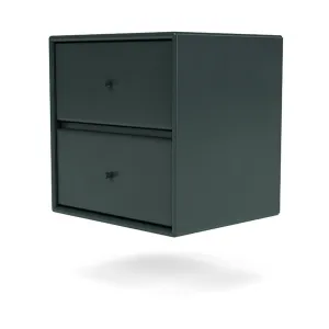 Montana Drift Drawer Module With Suspension Rail, Black Jade