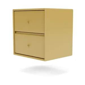 Montana Drift Drawer Module With Suspension Rail, Cumin Yellow