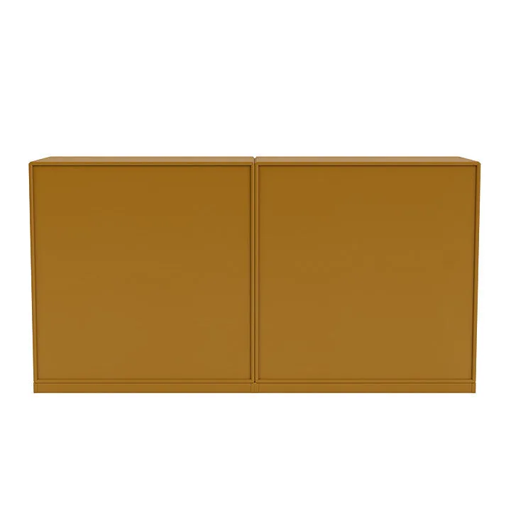 Montana Pair Classic Sideboard With 3 Cm Plinth, Amber Yellow