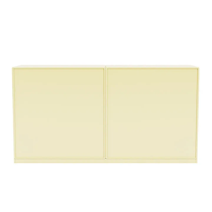 Montana Pair Classic Sideboard With 3 Cm Plinth, Chamomile Yellow