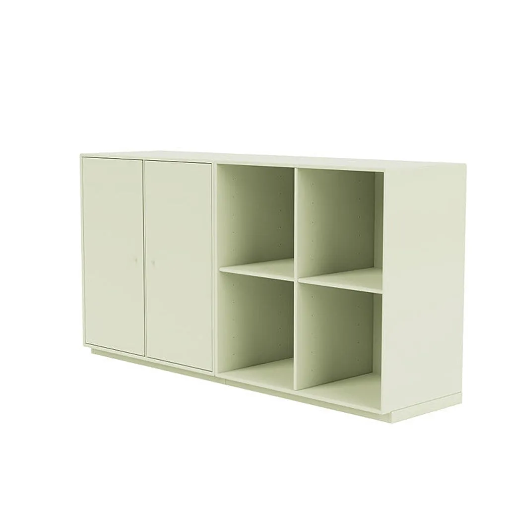 Montana Pair Classic Sideboard With 3 Cm Plinth, Pomelo Green