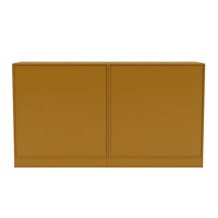 Montana Pair Classic Sideboard With 7 Cm Plinth, Amber Yellow