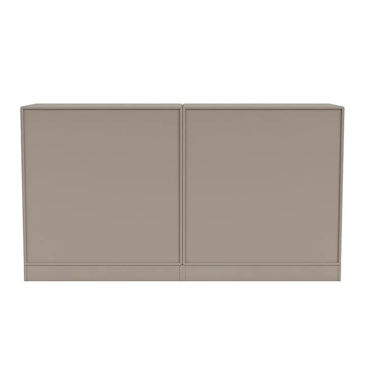 Montana Pair Classic Sideboard With 7 Cm Plinth, Truffle Grey