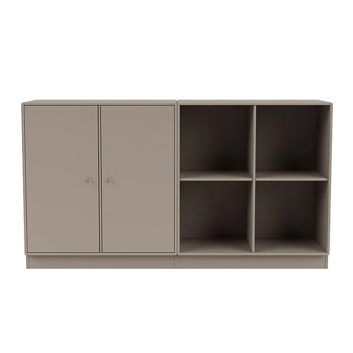 Montana Pair Classic Sideboard With 7 Cm Plinth, Truffle Grey