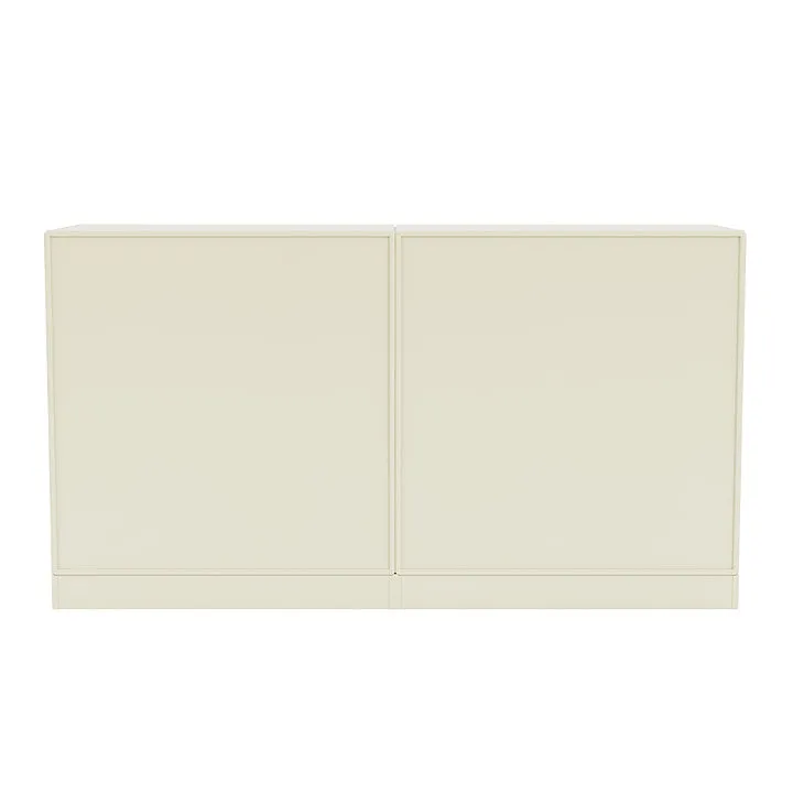 Montana Pair Classic Sideboard With 7 Cm Plinth, Vanilla White