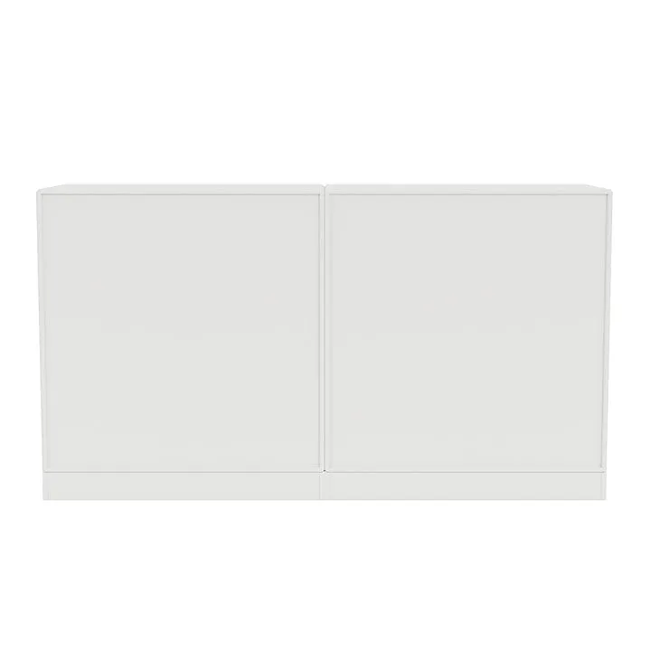 Montana Pair Classic Sideboard With 7 Cm Plinth, White