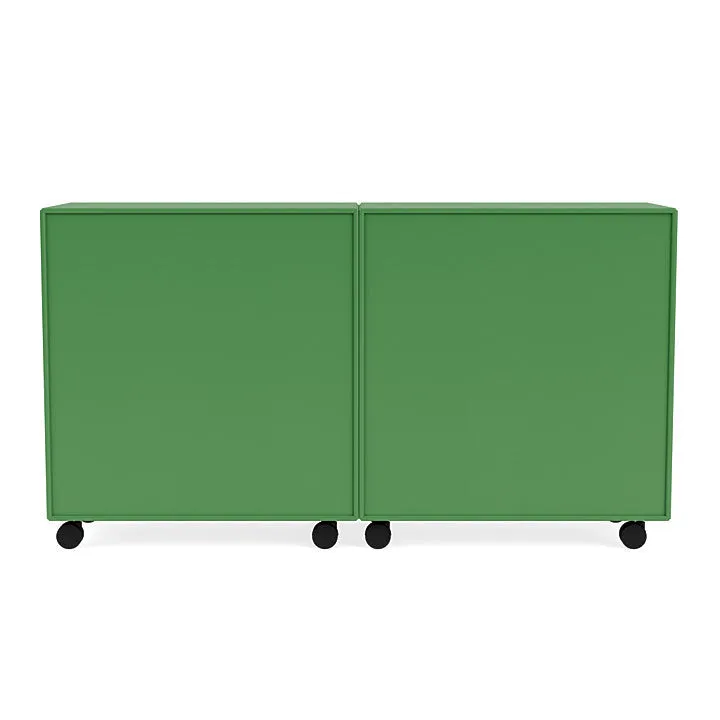 Montana Pair Classic Sideboard With Castors, Parsley Green