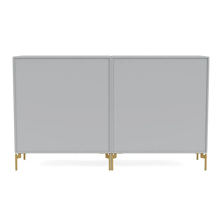 Montana Pair Classic Sideboard With Legs, Fjord/Brass