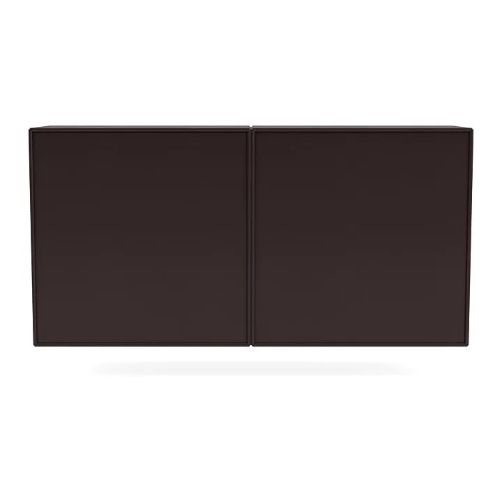 Montana Pair Classic Sideboard With Suspension Rail, Balsamic Brown