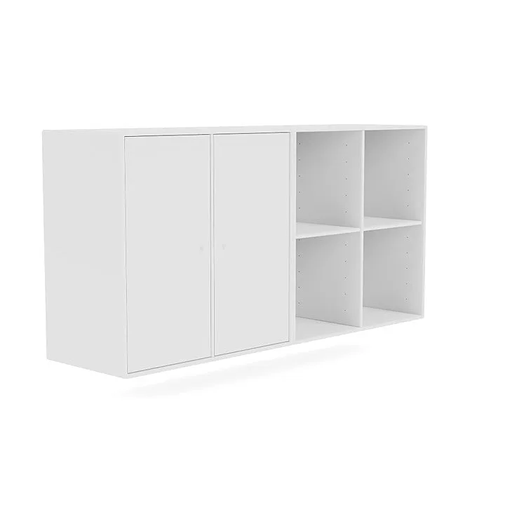 Montana Pair Classic Sideboard With Suspension Rail, New White