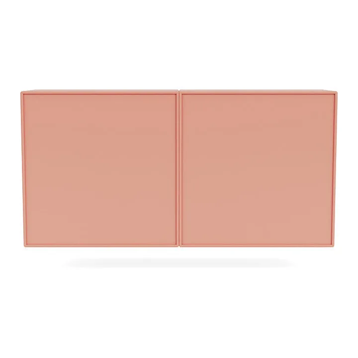Montana Pair Classic Sideboard With Suspension Rail, Rhubarb Red