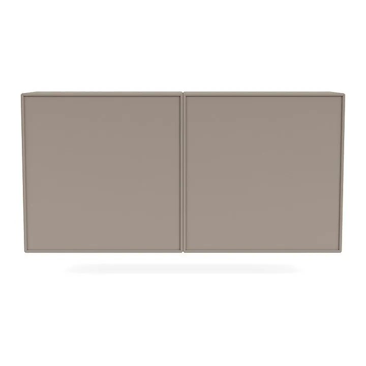 Montana Pair Classic Sideboard With Suspension Rail, Truffle Grey