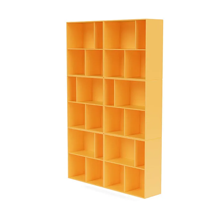 Montana Read Spacious Bookshelf With Suspension Rail, Acacia