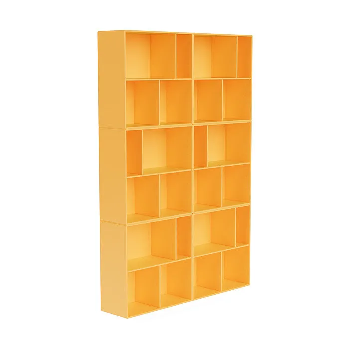 Montana Read Spacious Bookshelf With Suspension Rail, Acacia