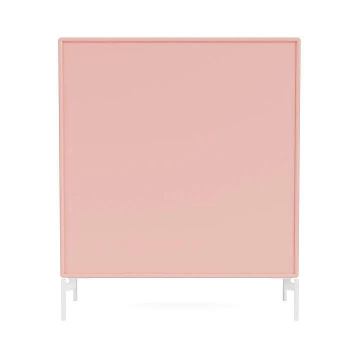 Montana Show Bookcase With Legs, Ruby/Snow White