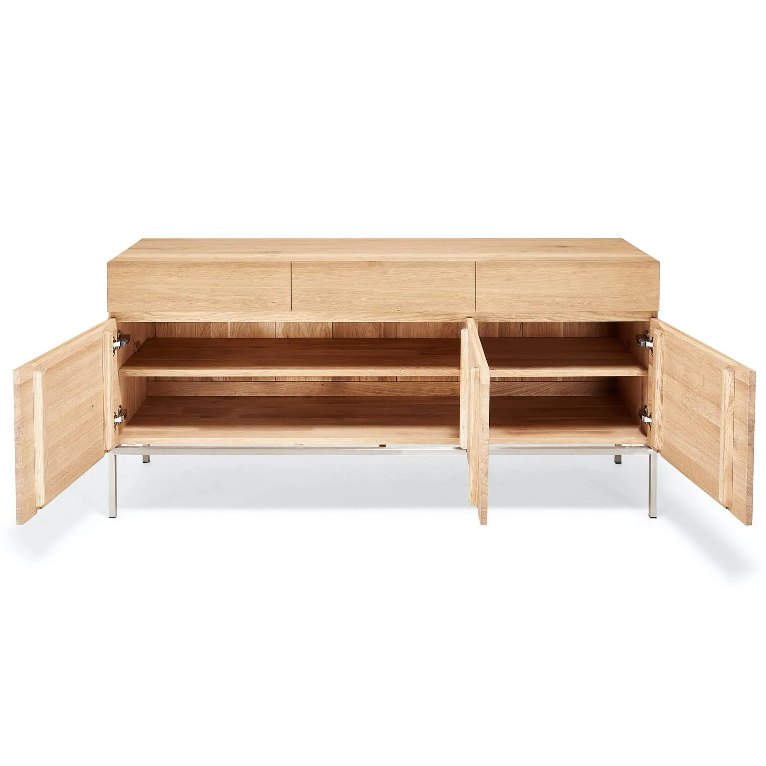 Oak Ligna 3-Door Sideboard