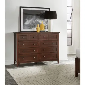 Paragon Eight Drawer Dresser in Truffle Modus