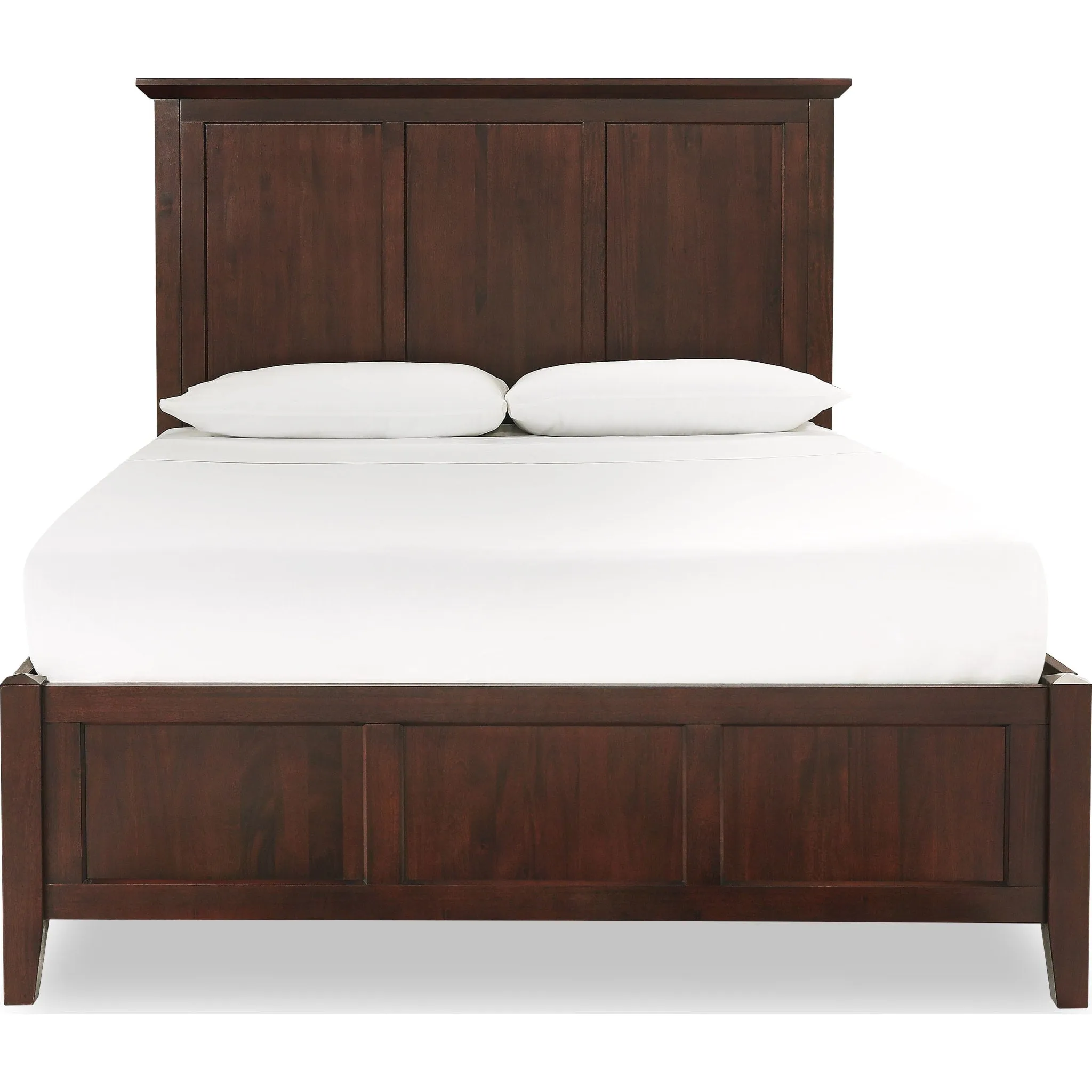 Paragon Wood Panel Bed in Truffle Modus
