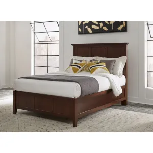 Paragon Wood Panel Bed in Truffle Modus