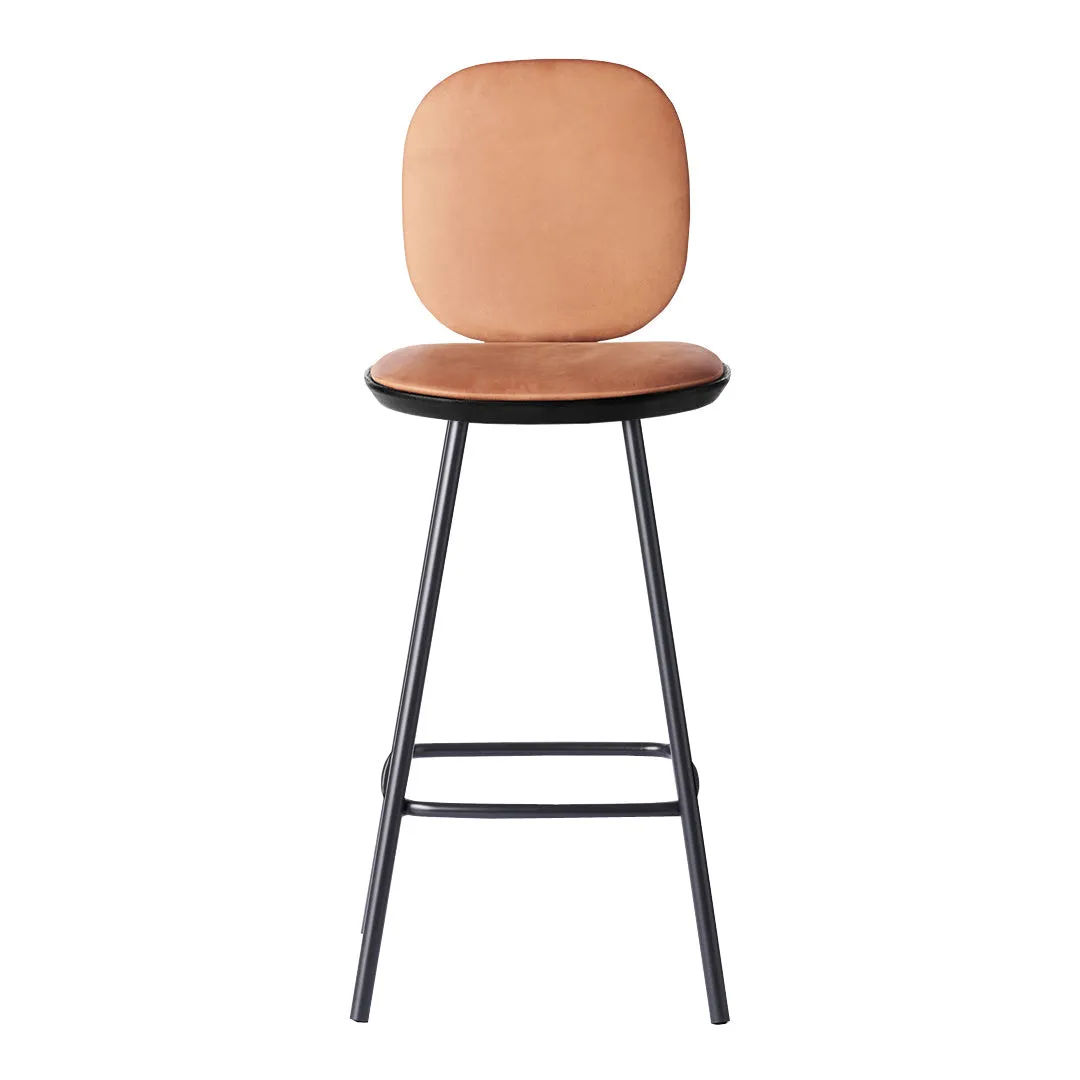 Pauline Comfort Counter Stool - Metal Legs
