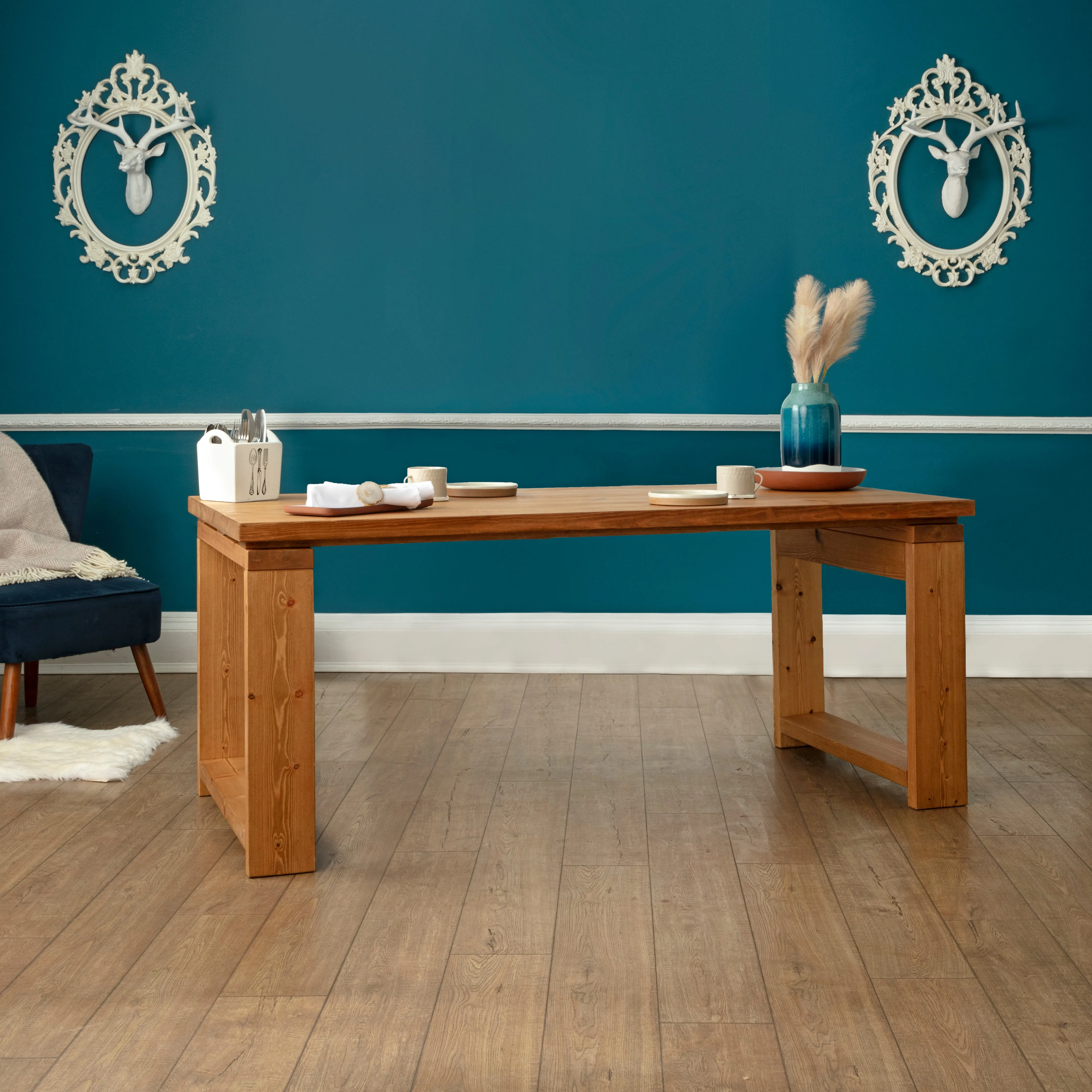 Sandyford Dining Table And Benches Funky Chunky