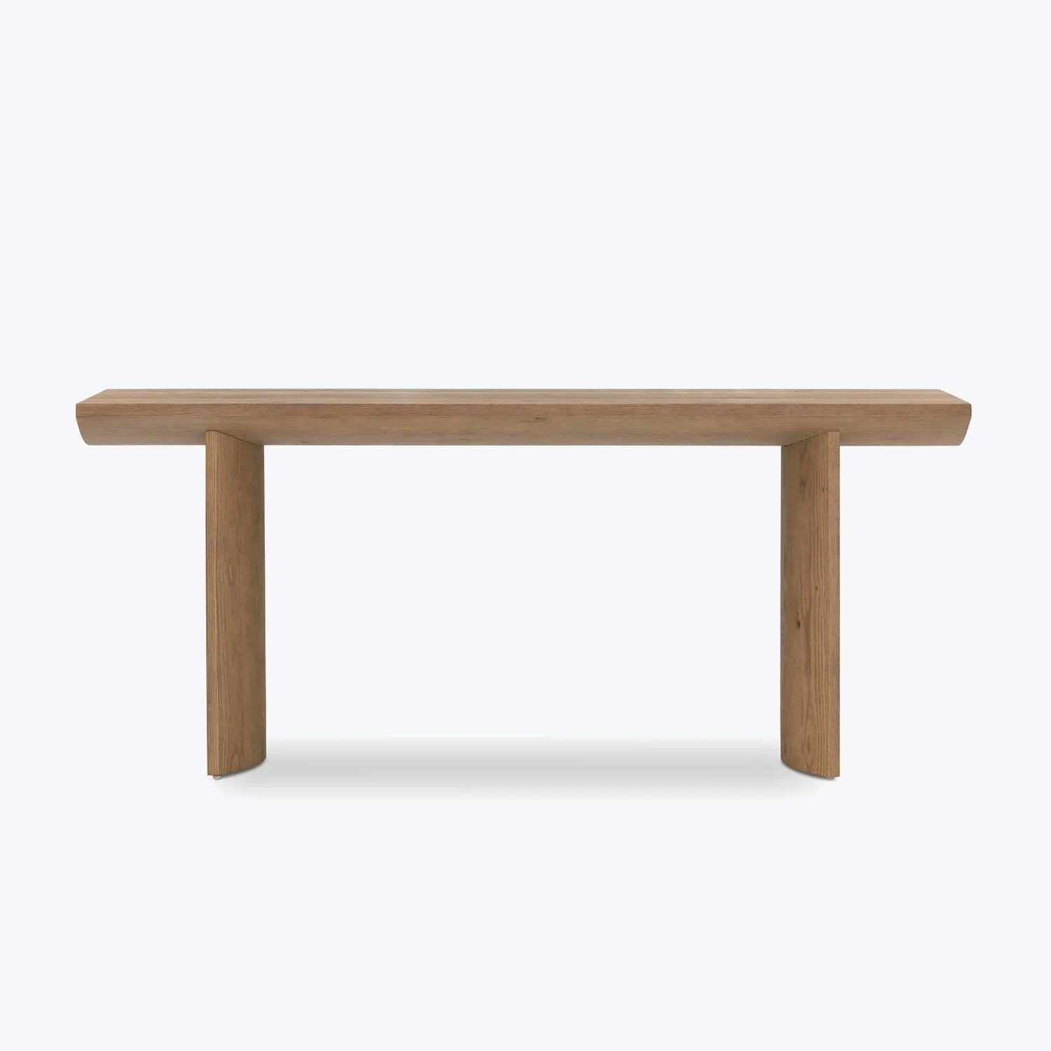 Simple Oak Console Table