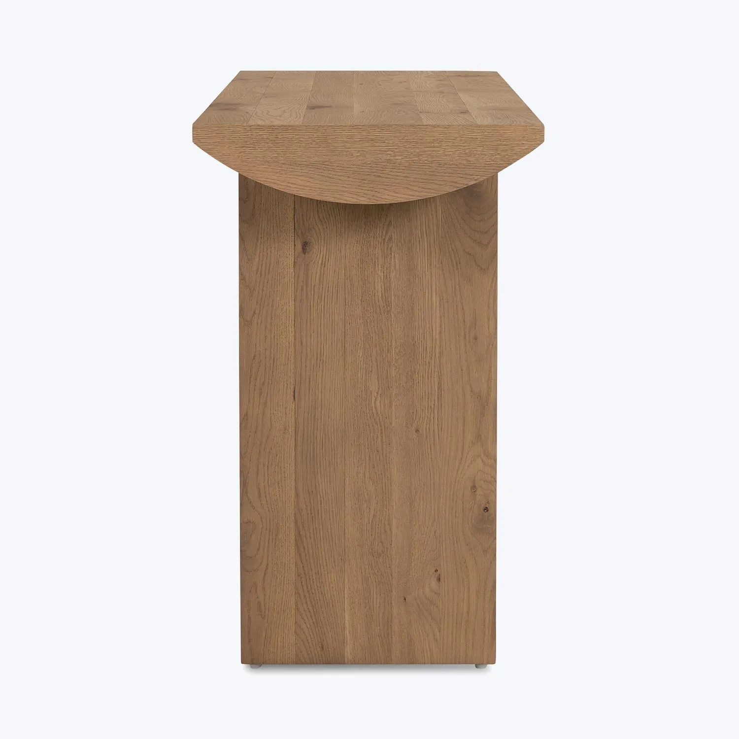Simple Oak Console Table