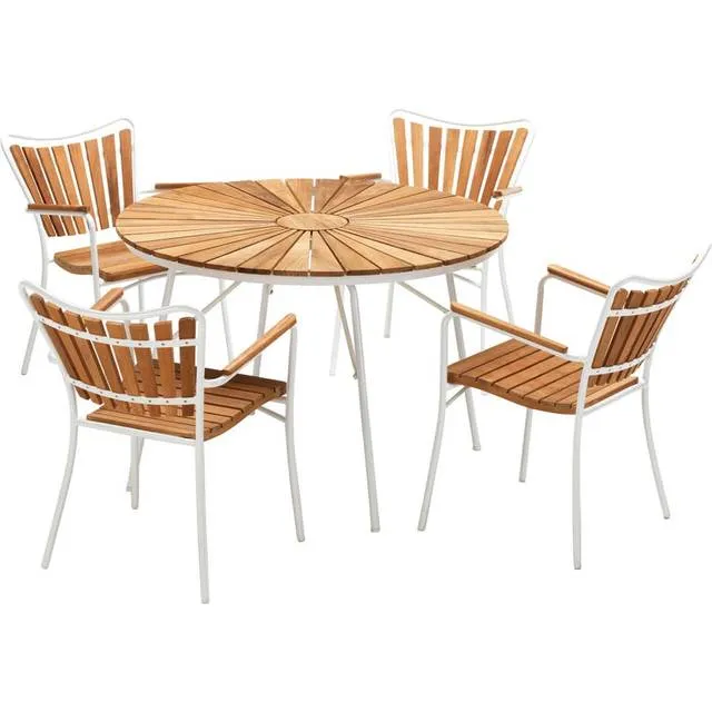 Skargaarden Kerteminde 110cm Garden furniture set, 1 tables incl. 4 chairs