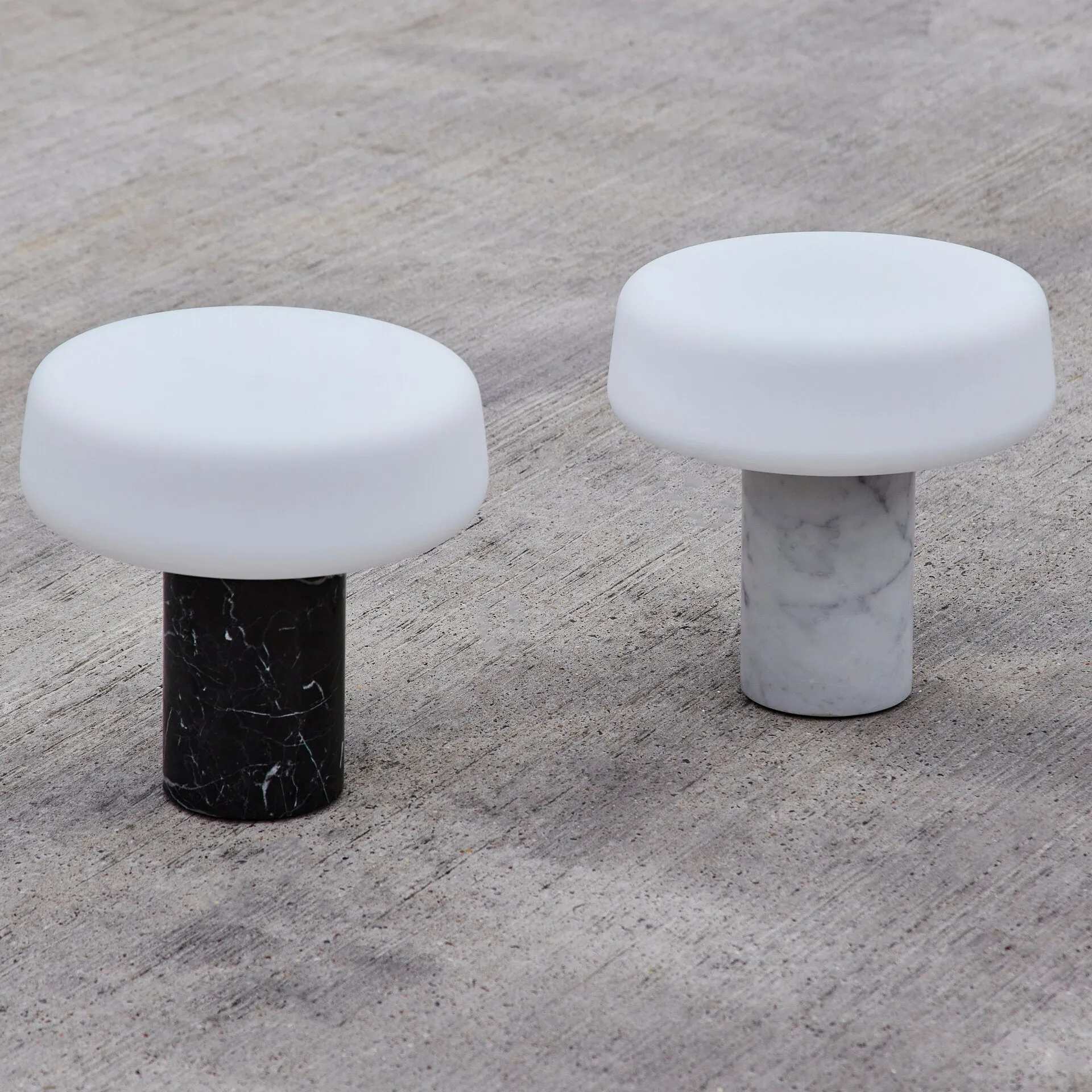 Solid Marble Table Lamp